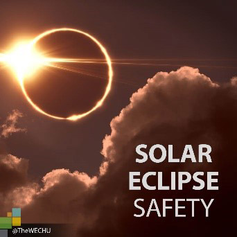 Solar Eclipse Safety graphic