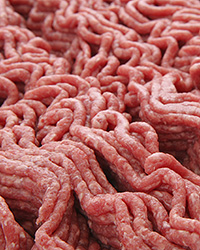 Photo of raw ground beef