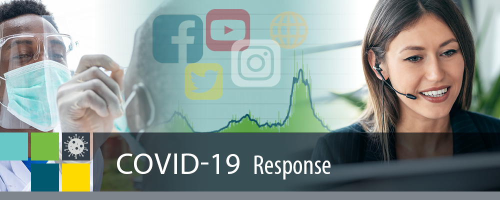 Annual report section banner - COVID-19 Response