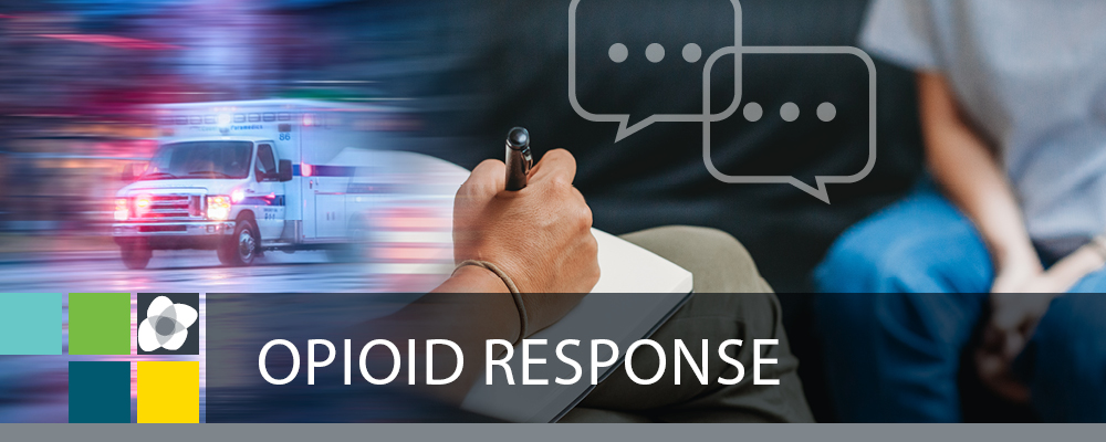 Annual report section banner - Opioid Response