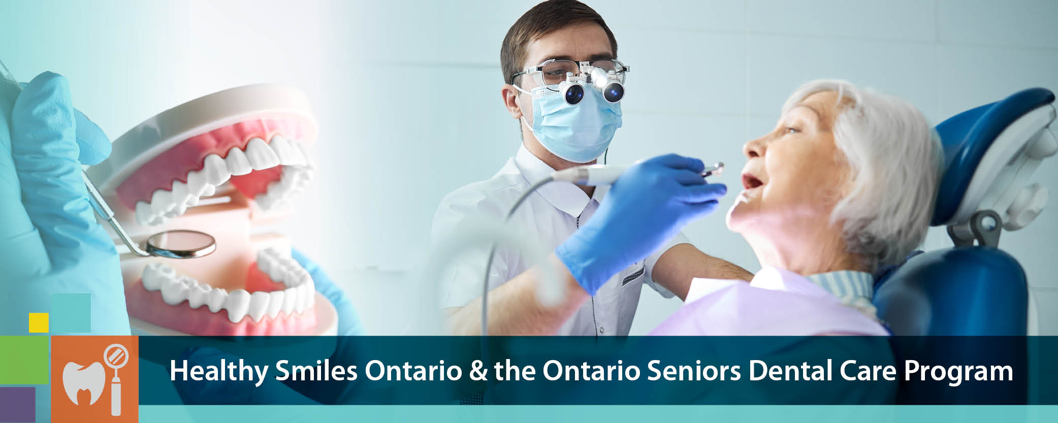 Featured Story banner - Oral Health - Healthy Smiles Ontario & the Ontario Seniors Dental Care Program