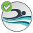 Beach status is currently Open
