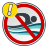 Beach status is currently Warning