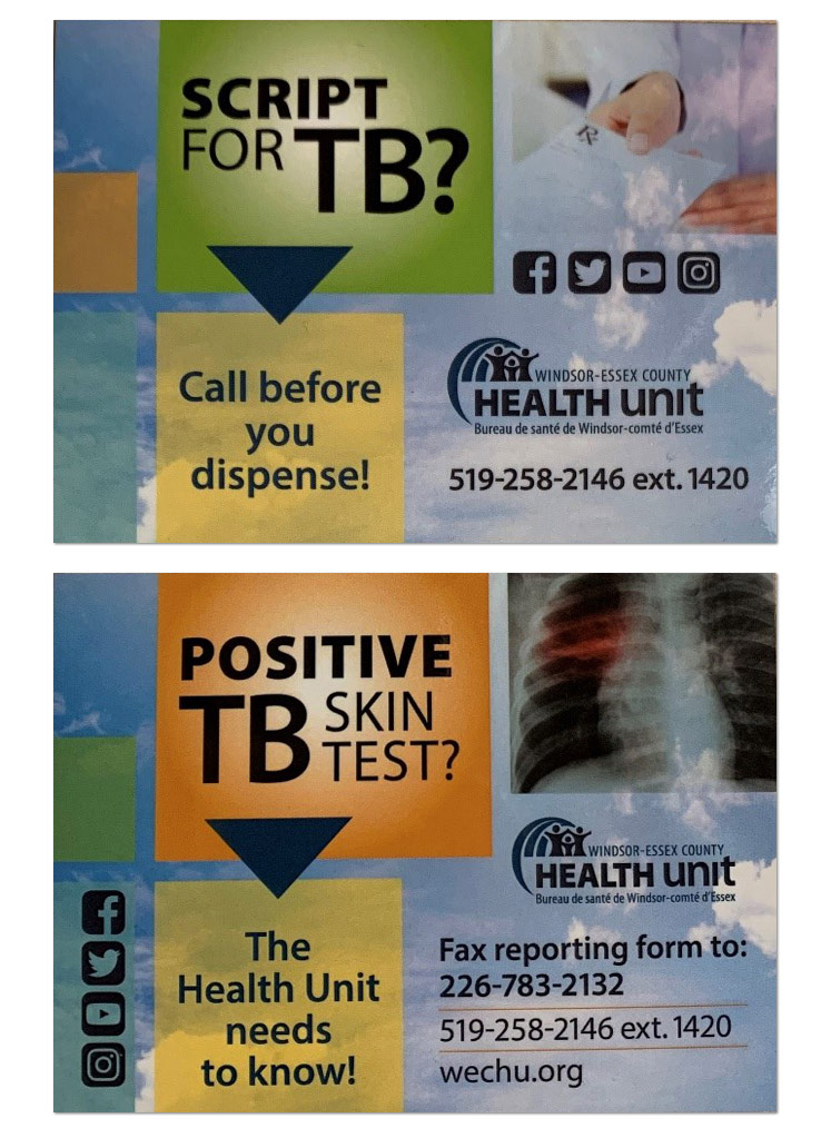 Photo of TB Fridge magnets