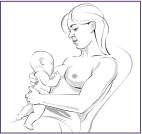 baby latching on