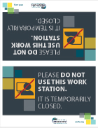 Do not use this work station - sign thumbnail