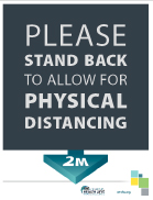 Please stand back - sign thumbnail