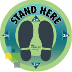 Stand here graphic thumbnail