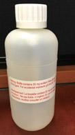 Photo of sample bottle