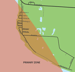 map of Amherstburg primary zone