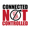 Connected Not Controlled Logo