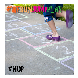 Physical Literacy - photo of child jumping