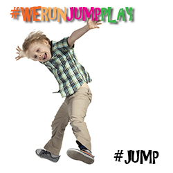 Physical Literacy - photo of child jumping